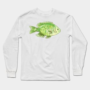 Cute Cartoon Fish Long Sleeve T-Shirt